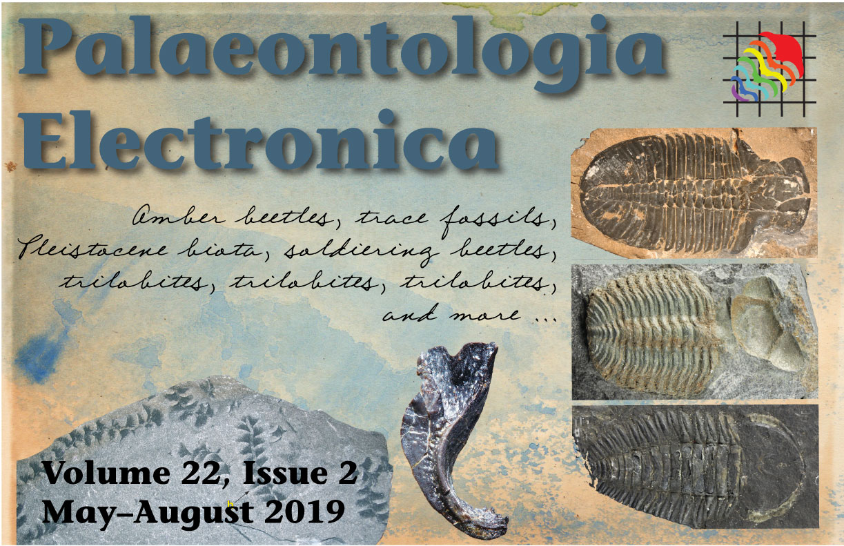 Palaeontologia Electronica Volume 22, Issue 2 May-August 2019